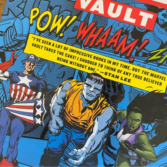 The Marvel Vault: A Visual History Hardcover Book - Picture 7 of 8